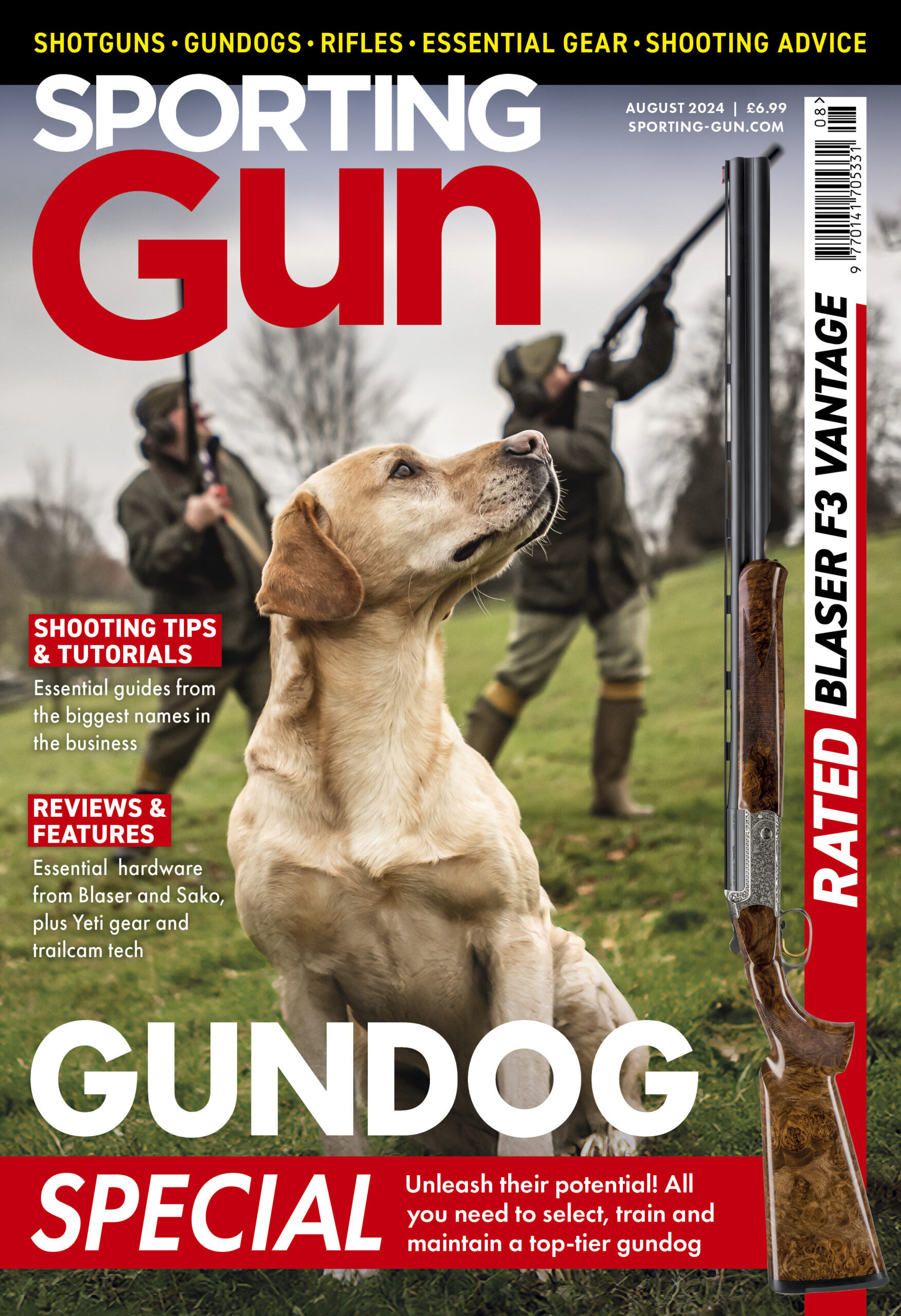 Sporting Gun August 2024 magazine cover