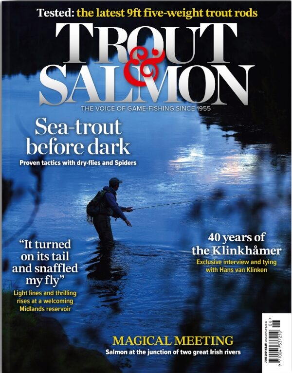 Trout & Salmon June 2024 magazine cover
