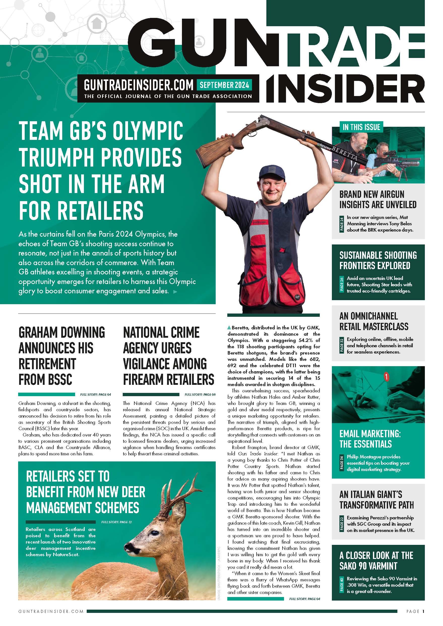 Gun Trade Insider September 2024 magazine cover