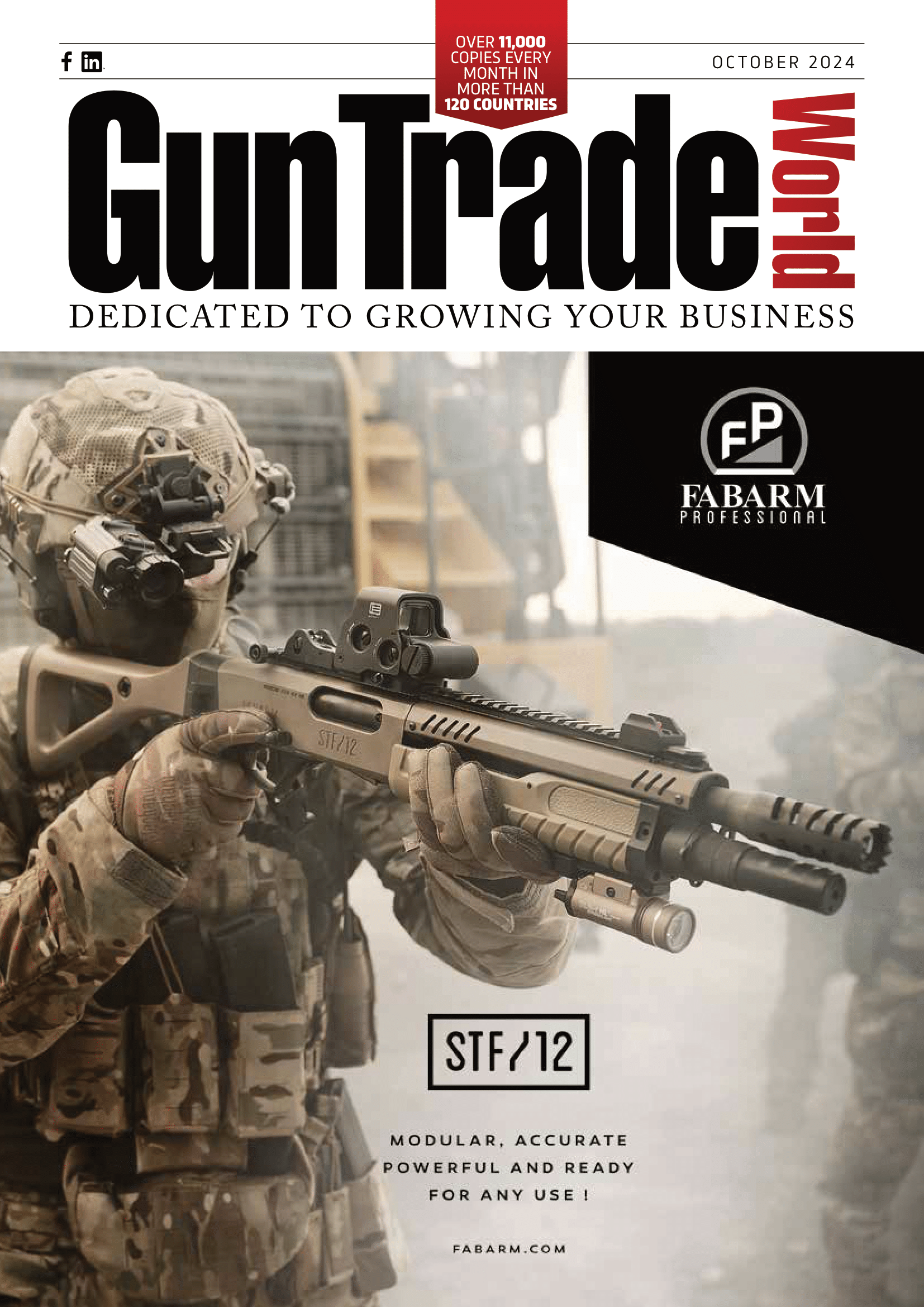 Gun Trade World October 2024 magazine cover